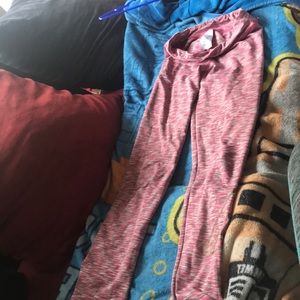 Girl work our clothes